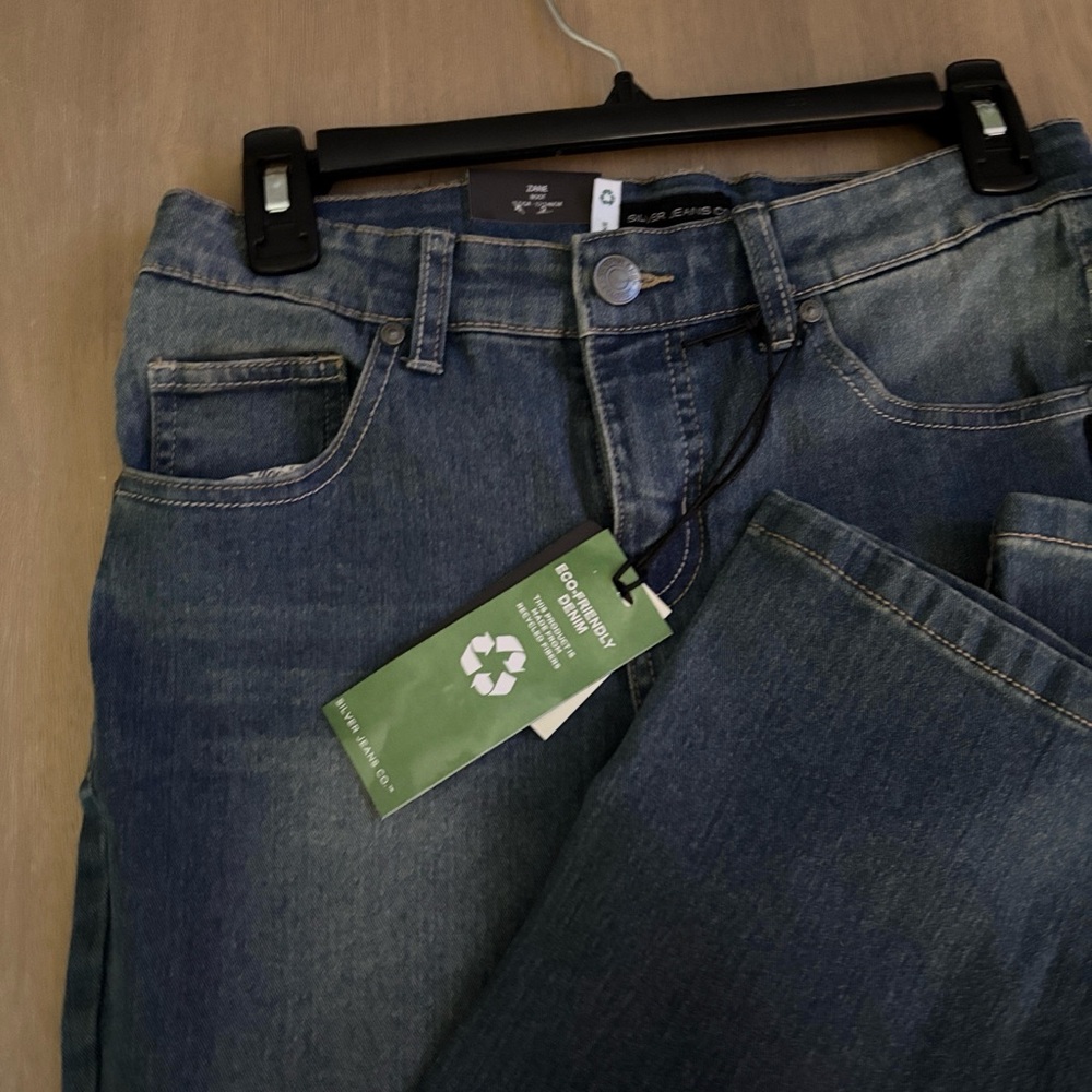 Silver Jeans & Co. NEW girl Zane Bootcut Indigo Wash Jeans Size 10